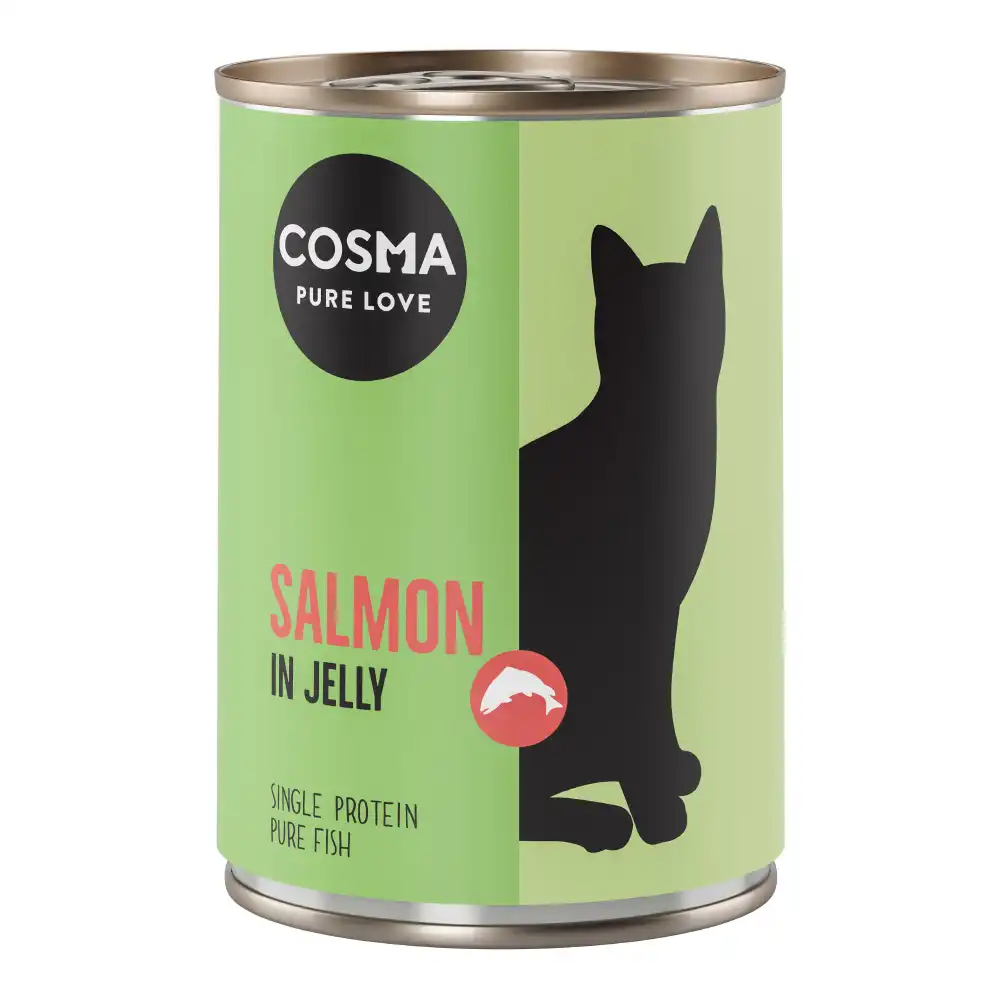 Cosma Original en gelatina 6 x 400g - Pack mixto con 4 surtidos