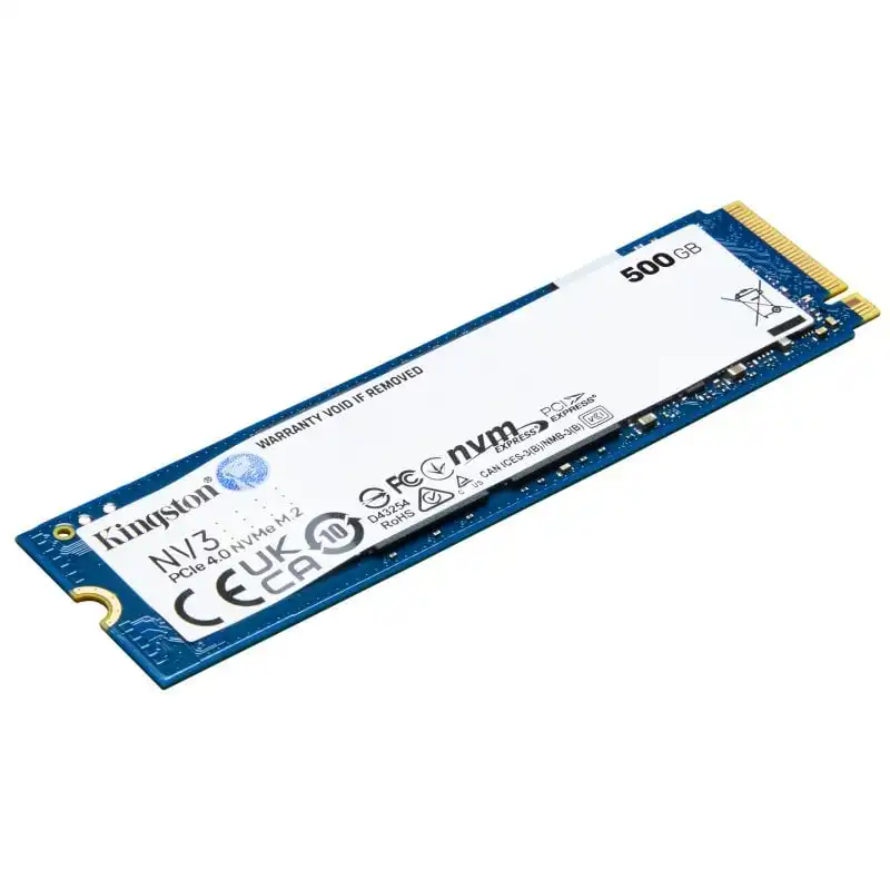 Kingston NV3 500GB SSD M.2 NVMe 2280 PCIe 4.0 3D NAND