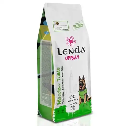 15 KG 15 KG Lenda Urban Meadow Taste Adult Medium-Maxi Cordero pienso para perros