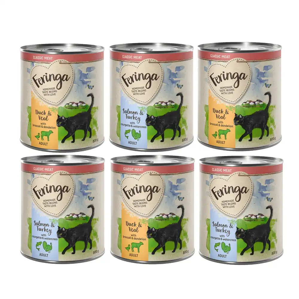 Feringa Classic Meat Menu 6 x 800 g - Pato y ternera