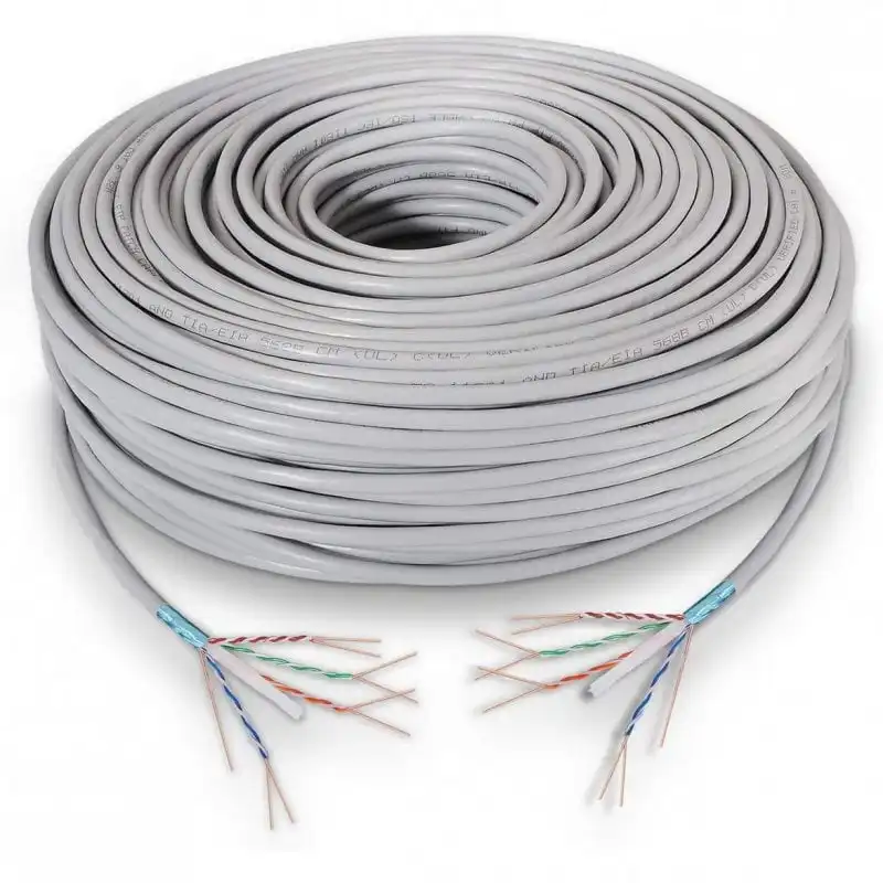 Aisens Bobina Cable de Red RJ45 Cat.6 FTP Rígido 305m Gris