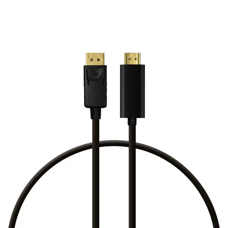 PcCom Essential Cable DisplayPort a HDMI 1.8m Negro