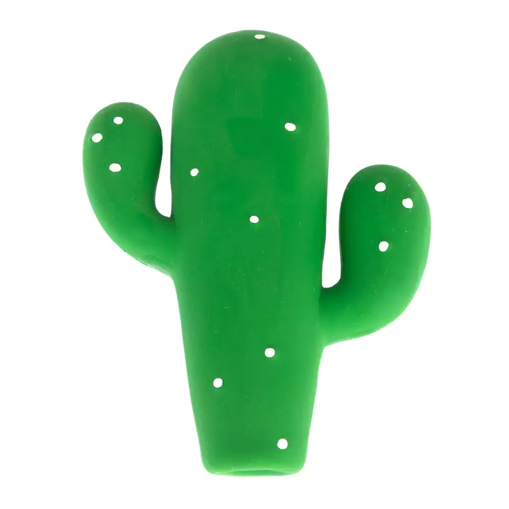 TIAKI Cactus de látex juguete para perros - L 11,5 x B 9,5 x H 3 cm (LxAnxAlt)