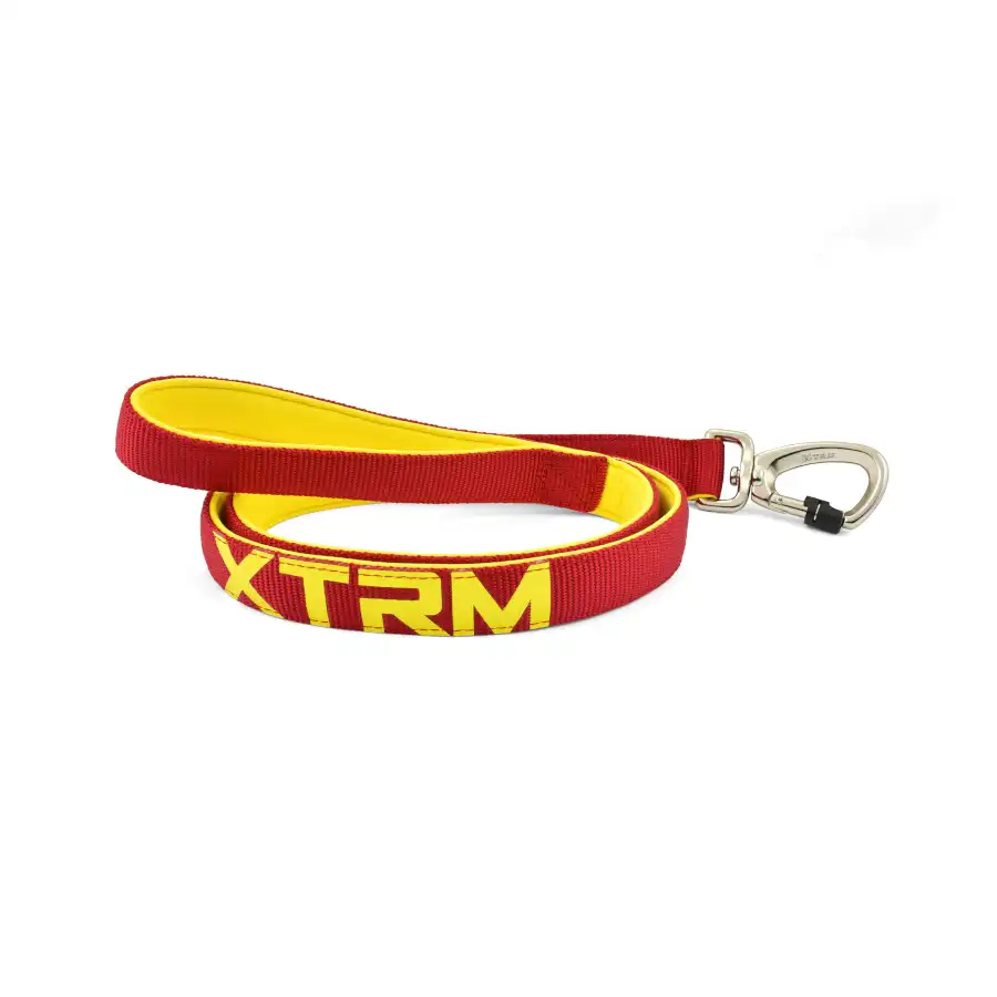 X-TRM Neón Correa Roja para perros