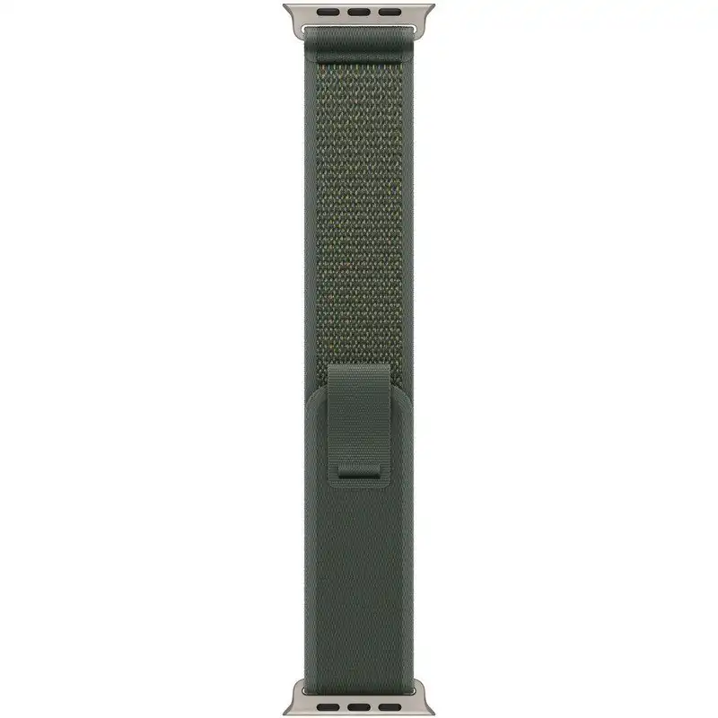 Apple Correa Loop Trail Verde/Titanio Natural 49mm Talla S/M