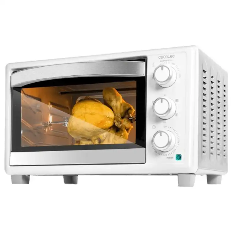Cecotec Bake&Toast 3090 White Gyro Horno de Sobremesa 30L 1500W Blanco