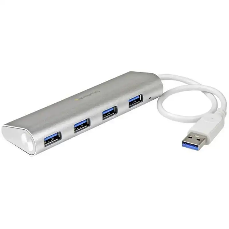 StarTech Concentrador Portátil USB 3.0 de 4 Puertos