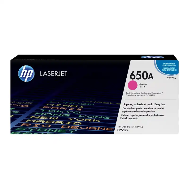 HP 650A Tóner Original Laserjet Magenta