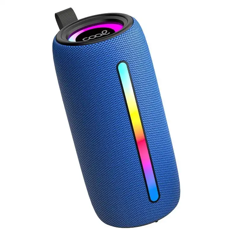 Cool Desk Altavoz Portátil Bluetooth Radio FM/USB/MicroSD 10W Azul