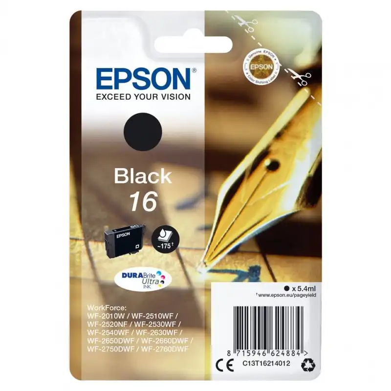 Epson T1621 Cartucho Tinta Negro