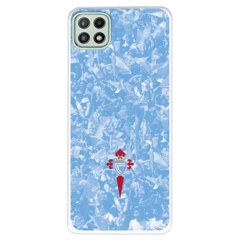 Funda del Celta Escudo Fondo Hinchada Licencia Oficial RC Celta para Samsung Galaxy A22 5G