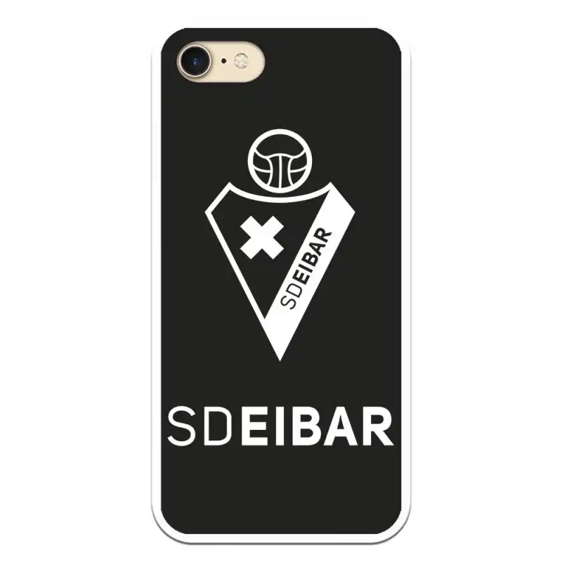 Funda Licencia Oficial SD Eibar Escudo Fondo Negro para iPhone 7