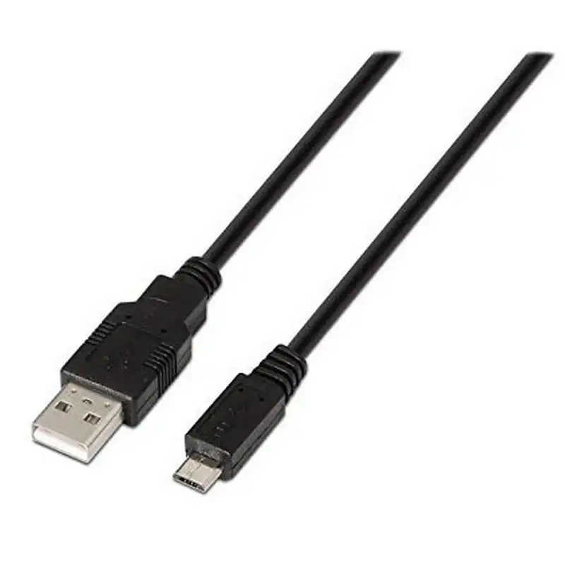 Equip Cable USB 2.0 Tipo A a Micro USB Tipo B Macho/Macho 1.8m Negro