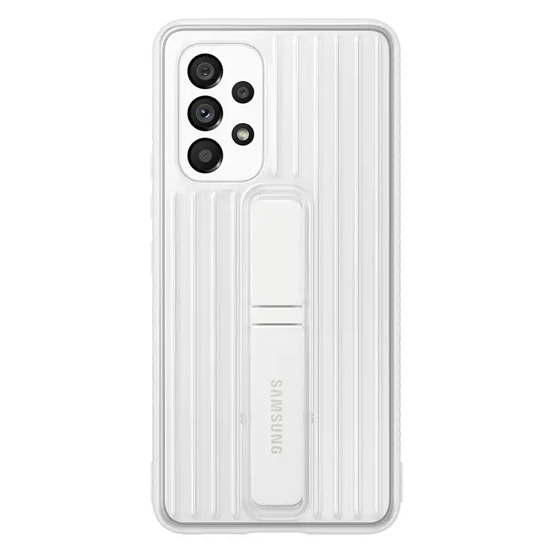 Samsung Protective Standing Cover Funda Rígida con Soporte Blanca para Galaxy A53 5G