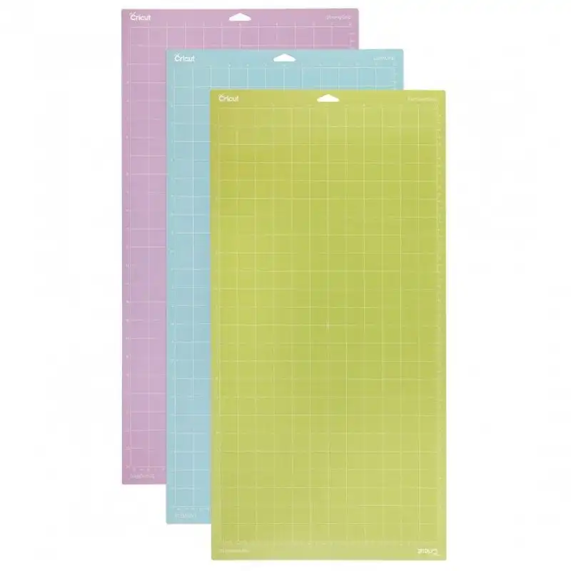 Cricut Mat Set de 3 Tapetes de Corte Adhesivos 30.5 x 61 cm
