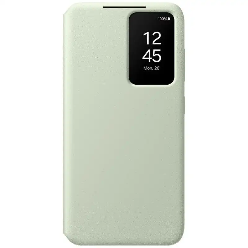 Samsung Funda con Tapa Inteligente Verde Claro para Galaxy S24
