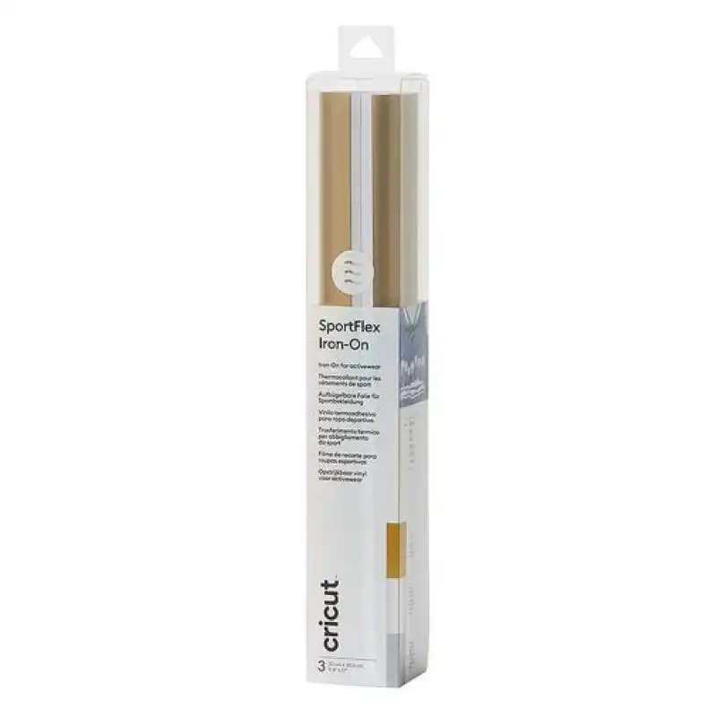 Cricut Sportflex Iron-On Vinilo de Transferencia Térmica 3 Unidades