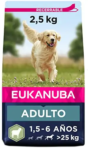 Eukanuba Adult Razas Grandes (Cordero y Arroz) 2.5 kg