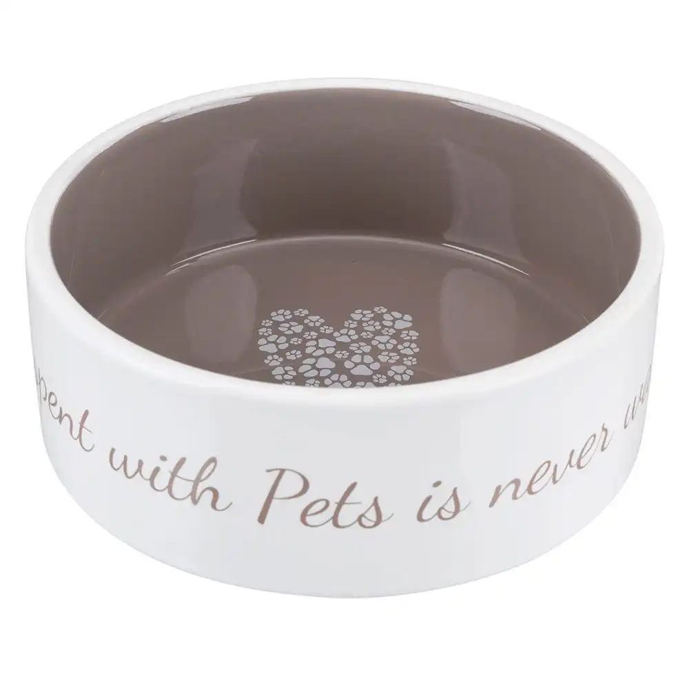 Comedero de cerámica Pet's Home de Trixie - 800 ml, diám. 16 cm