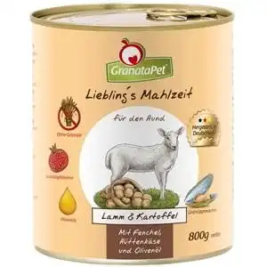 Gran atapet favoritos comida de oveja y patatas, fenchel, cabaña Queso y aceite de oliva 800 g