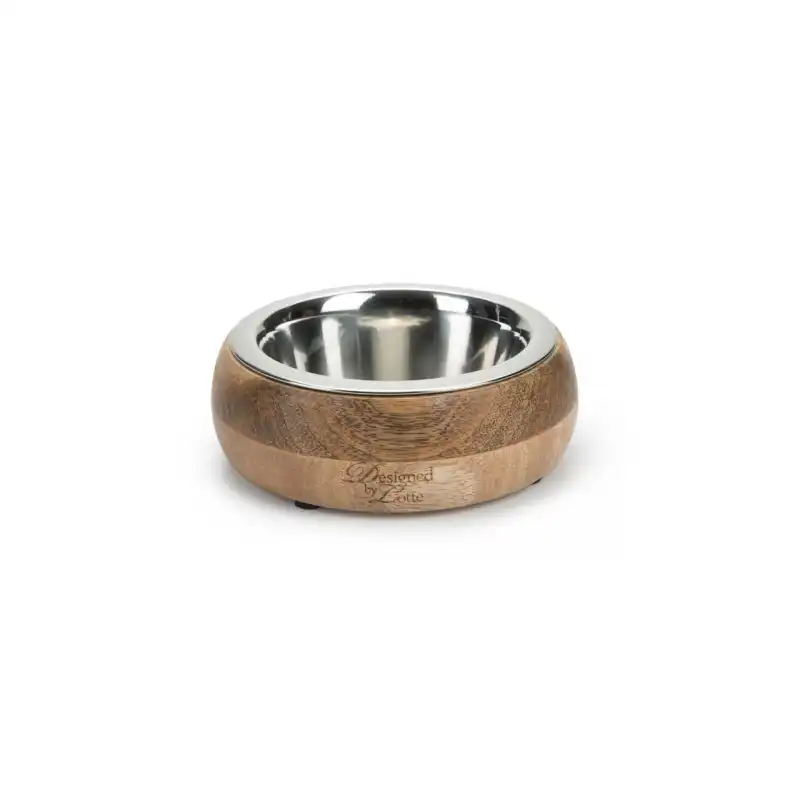 Designed By Lotte Comedero Madera Mandira Para Perro 13,5 cm