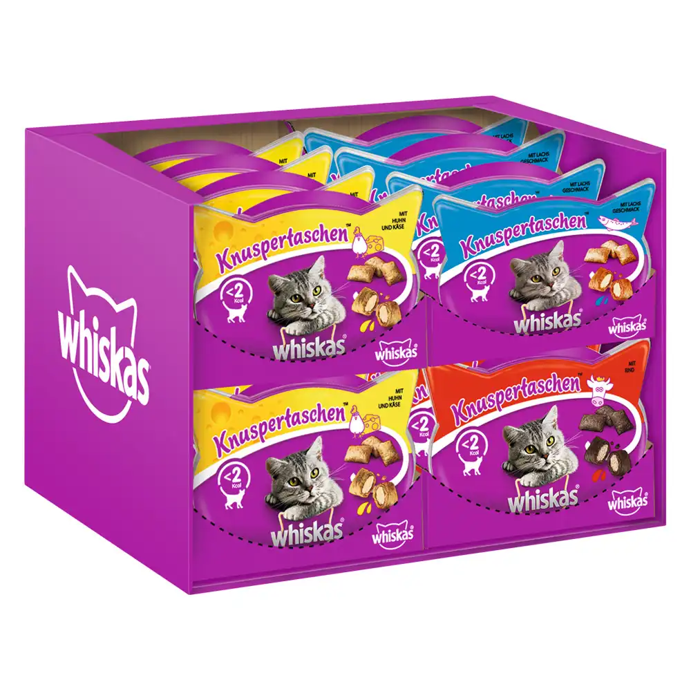 Whiskas Snacks 16 x 60 g - Pack mixto - 3 variedades