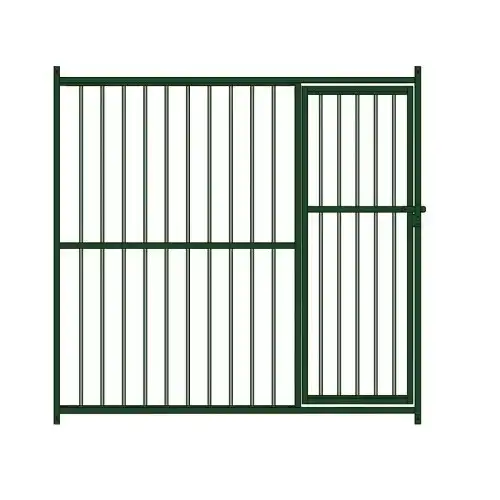 Panel frontal barras perrera color Lacado Verde
