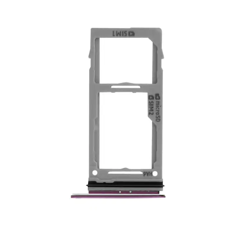 Avizar Repuesto Bandeja Tarjeta Nano SIM Violeta para Samsung Galaxy S9