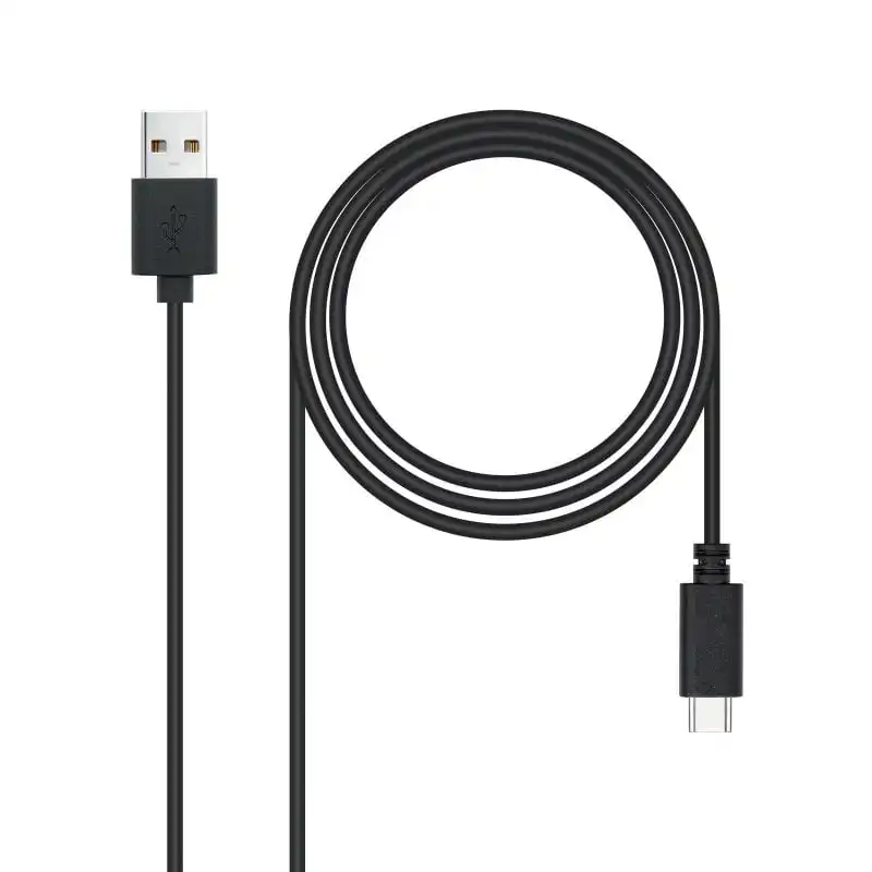 Nanocable Cable USB 2.0 USB-C 3m Negro