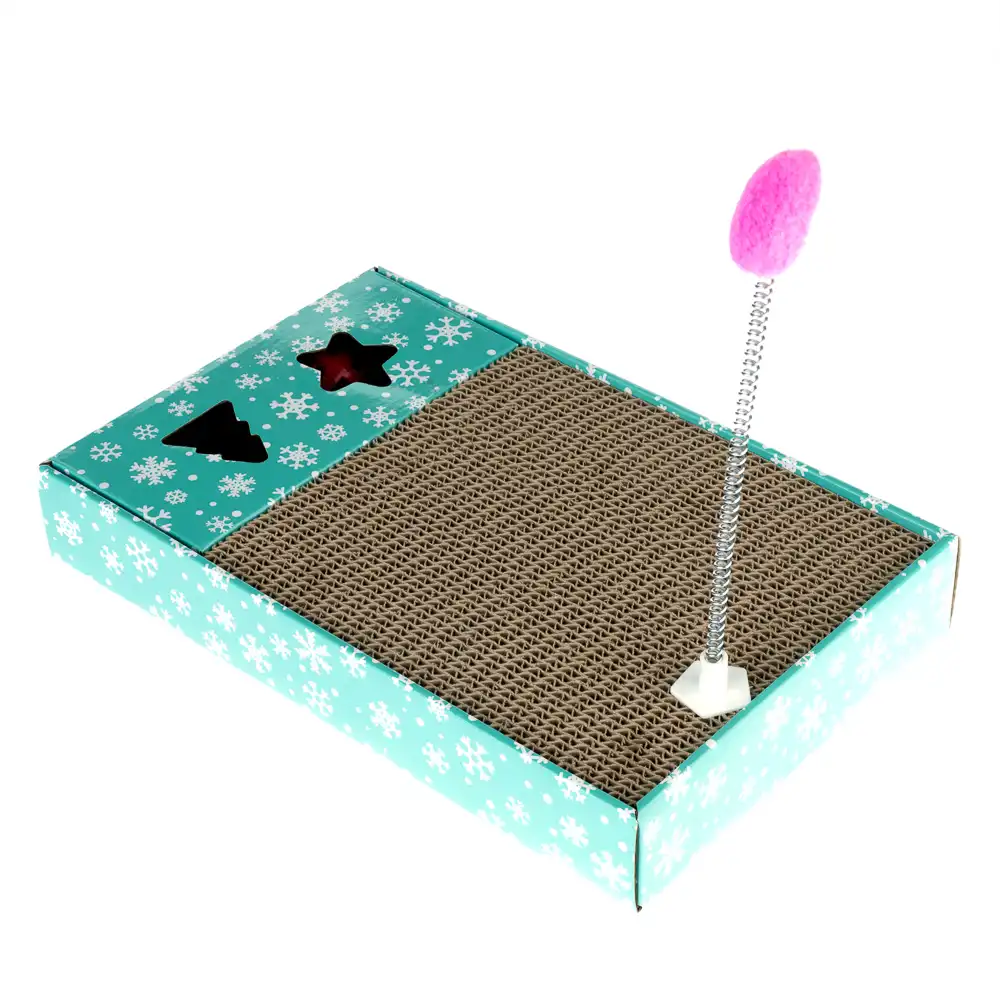 Tabla rascador navideño TIAKI - 33 x 21 x 5 cm (L x An x Al)