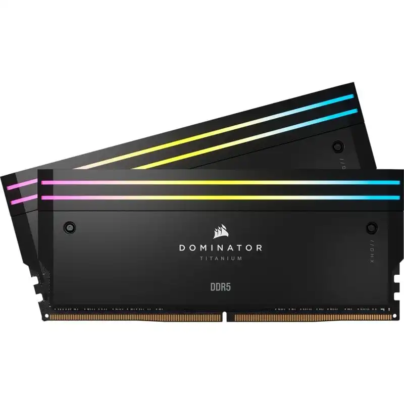 Corsair Dominator Titanium DDR5 6400MHz 96GB 2x48GB CL32 XMP Negro