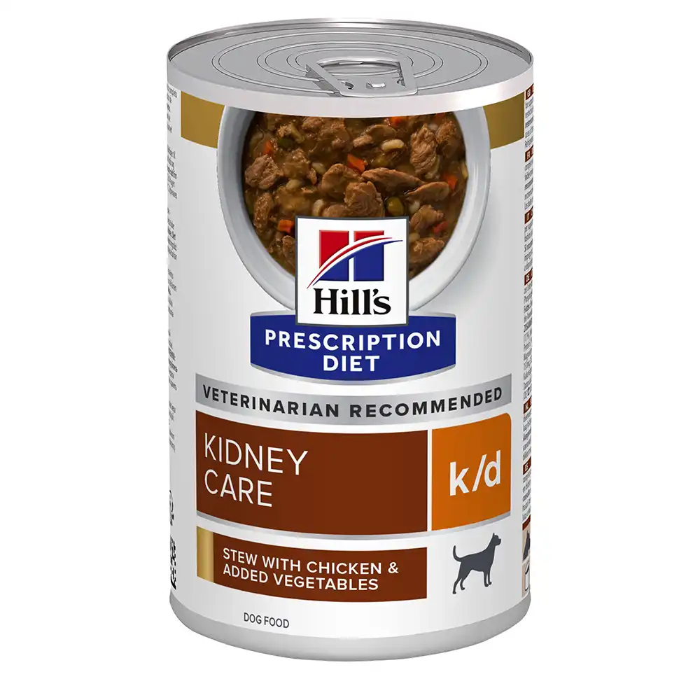 Hill's k/d Prescription Diet Kidney Care estofado para perros - 24 x 354 g