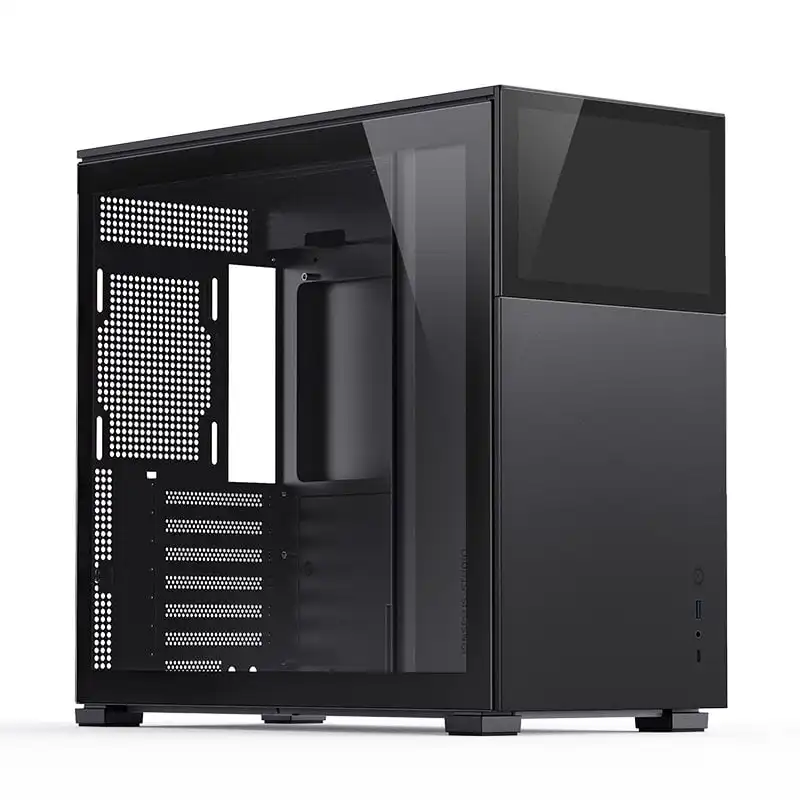 Jonsbo D41 STD Cristal Templado USB 3.2 con Pantalla Negra