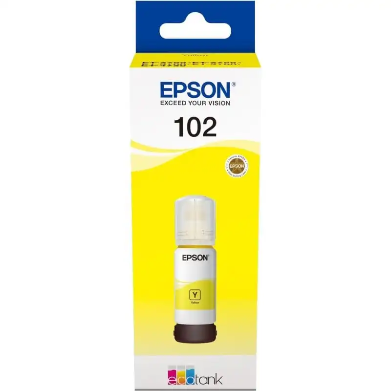 Epson 102 Cartucho de Tinta Amarillo